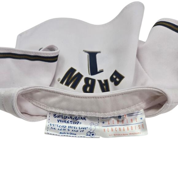 Build a Bear Workshop Milwaukee Brewers Baseball Jersey MLB Bear Clothing - Picture 6 of 6